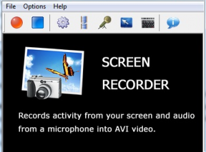 Record activities from your screen and audio from microphone.