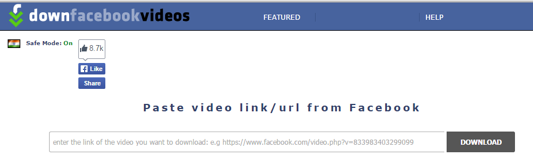 how to download facebook videos