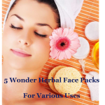 5 Wonder Herbal Face Packs For Various Uses