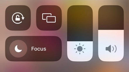 Personalize the Control Center for iOS