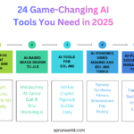 24 Game-Changing AI Tools You Need in 2025 AI Flow Chart
